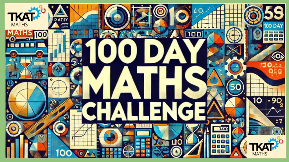 100 day maths challenge - title